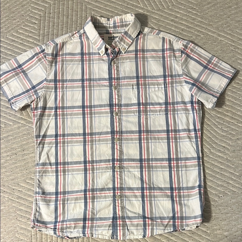 Urban pipeline size medium, casual, button-down shirt